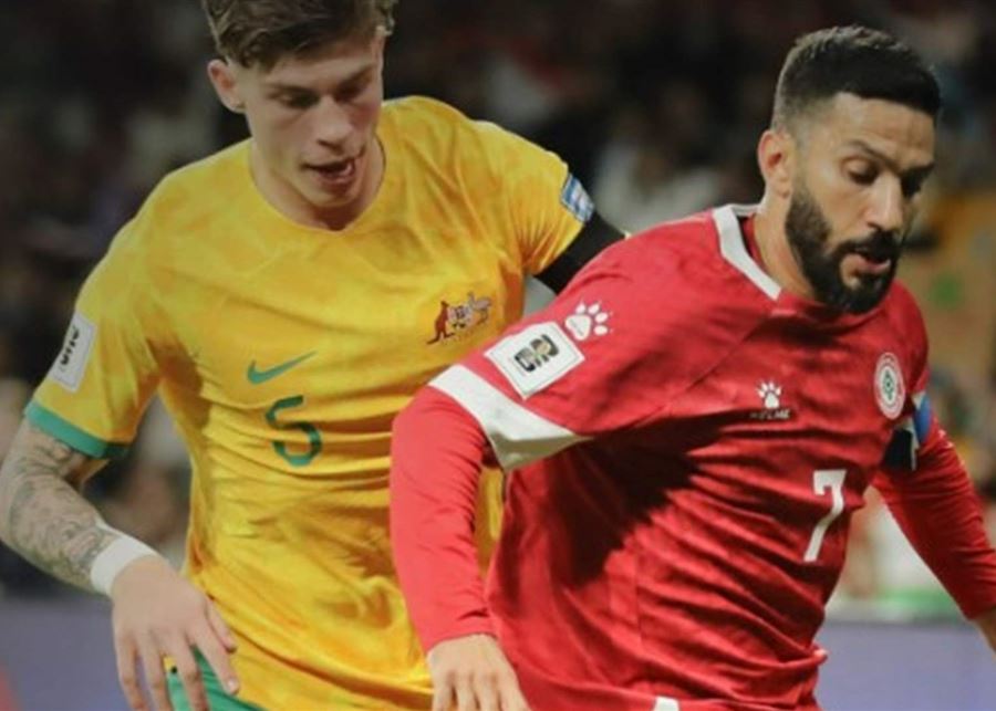 Le match entre le Liban et l'Australie se termine par une victoire 2-0 pour l'hôte, l'Australie