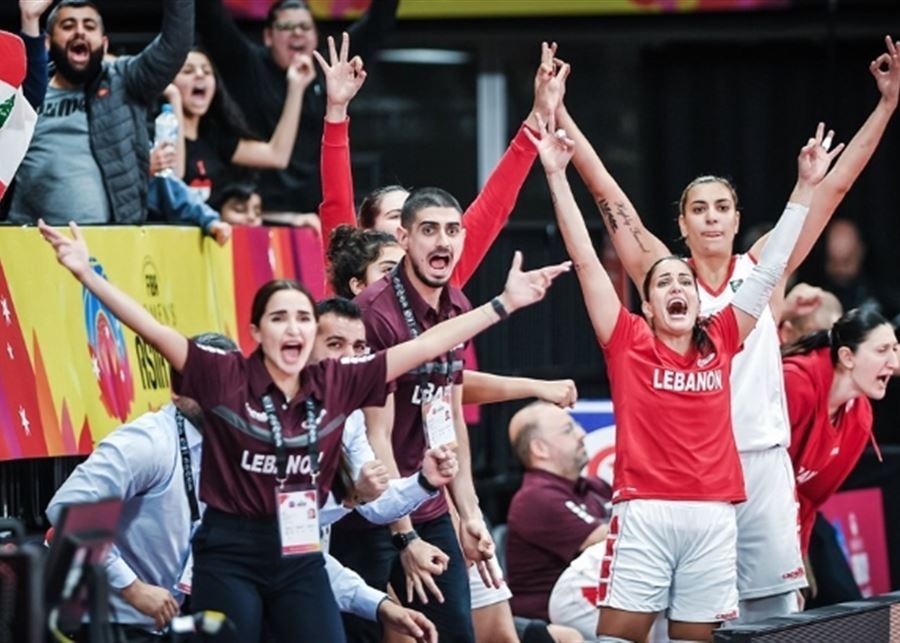 L'équipe féminine de basket-ball du Liban s'assure de rester au premier niveau du Championnat asiatique féminin