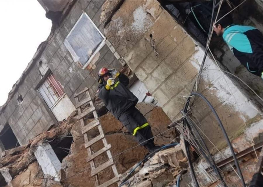 Aucun décès signalé après l'effondrement partiel d'un immeuble de deux étages près d'al-Madina al Riadiyah