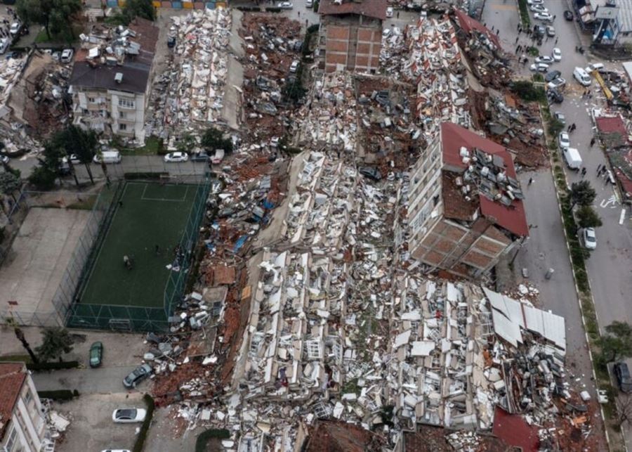 Nouvelles scènes du moment du tremblement de terre en Turquie