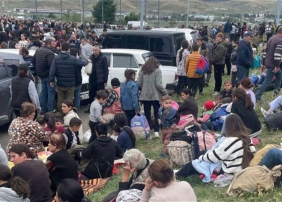 Plus de 50 mille personnes déplacées arrivent en Arménie en provenance du Karabakh