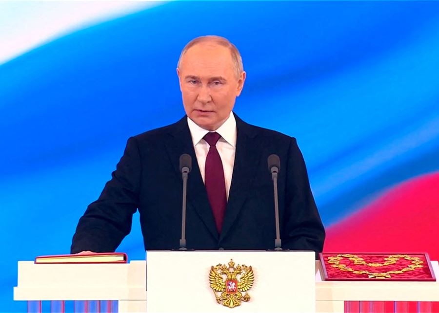 Russie: Le président Vladimir Poutine prête serment pour un cinquième mandat